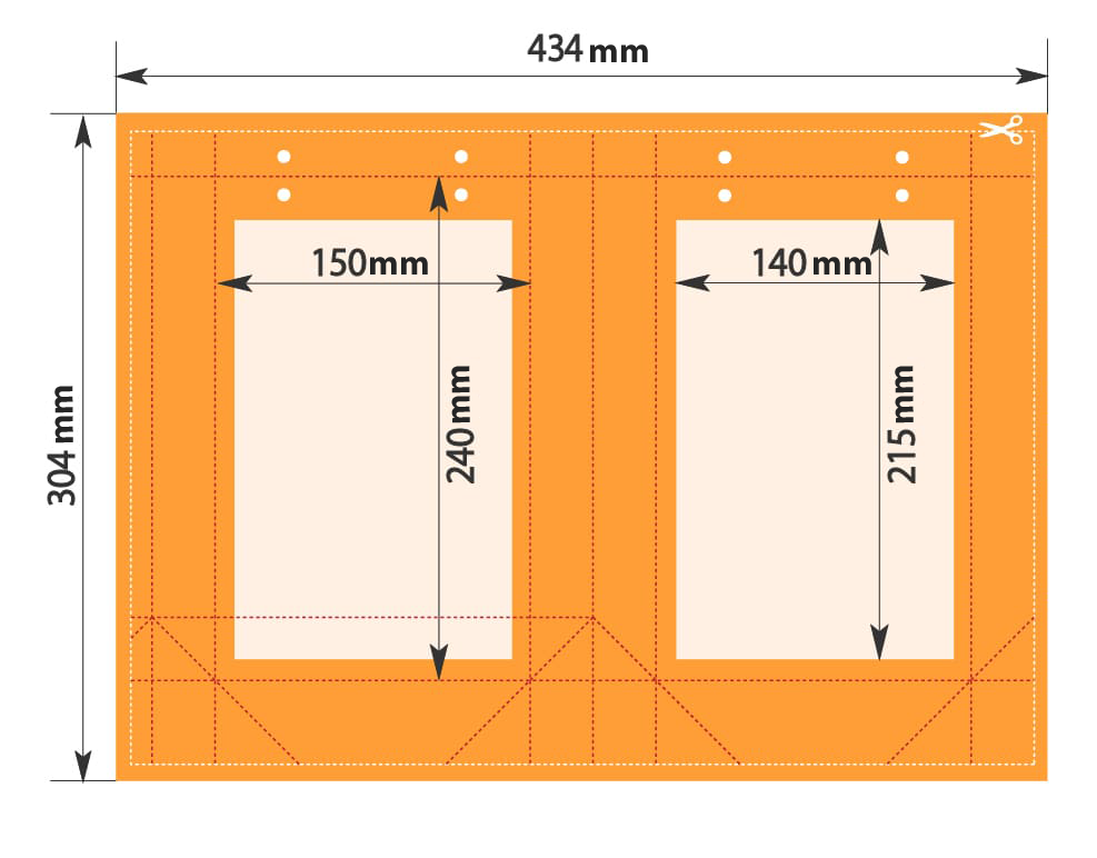 Requirements for layouts for printing on paper packages