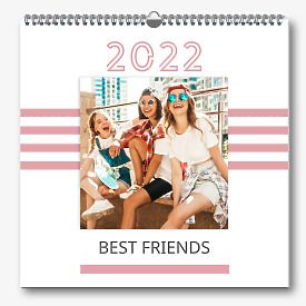 Friends Calendar Template