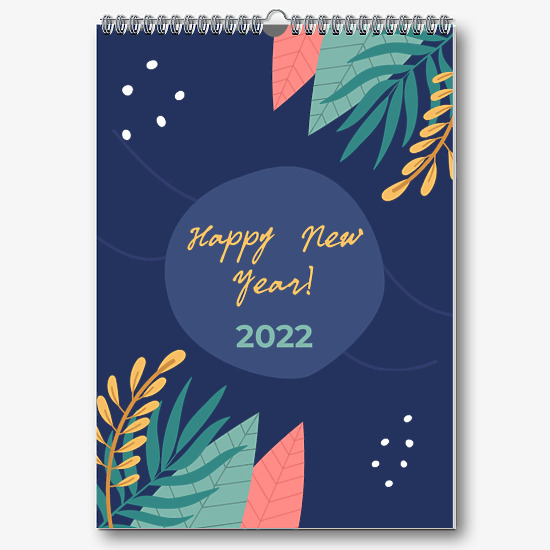 New Year's Calendar Template