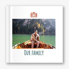 Our family photo book template