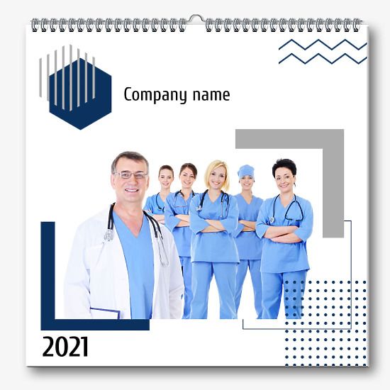 Medical Center Calendar Template