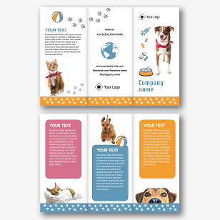 Veterinary Clinic Booklet Template