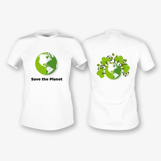 Ecologist T-shirt Template